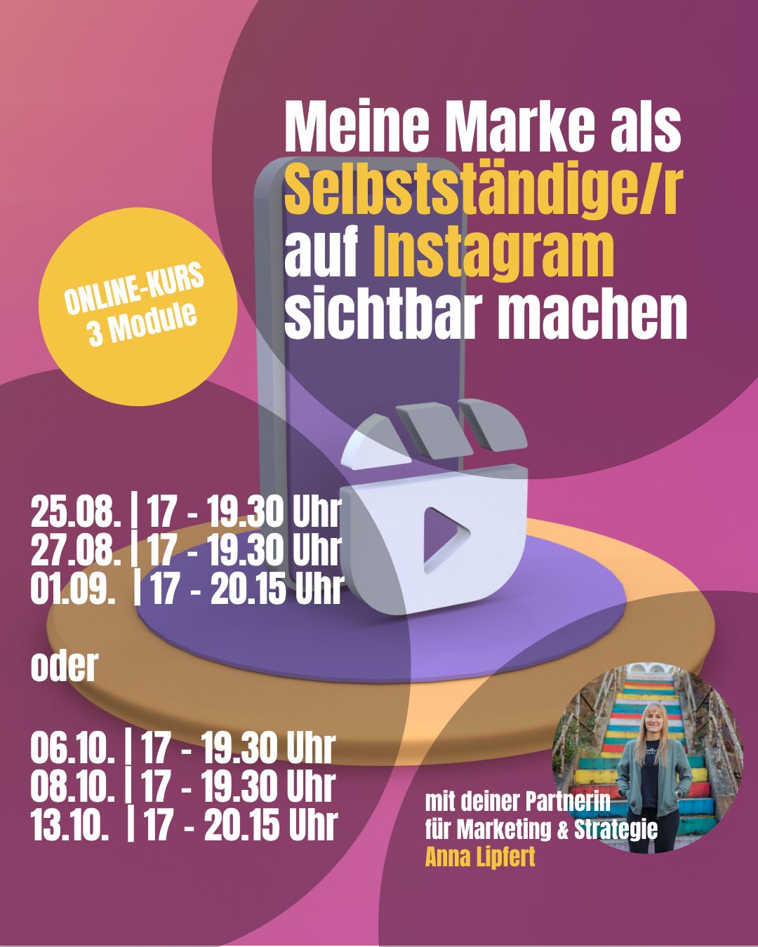 Meine Marke als Selbstst&auml;ndige/r auf Instagram sichrtbar machen